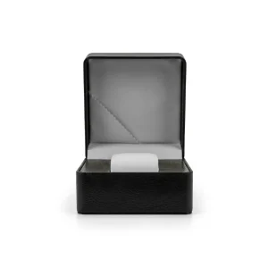 Premium PU Leather Single Watch Gift Box with Removable Cushions